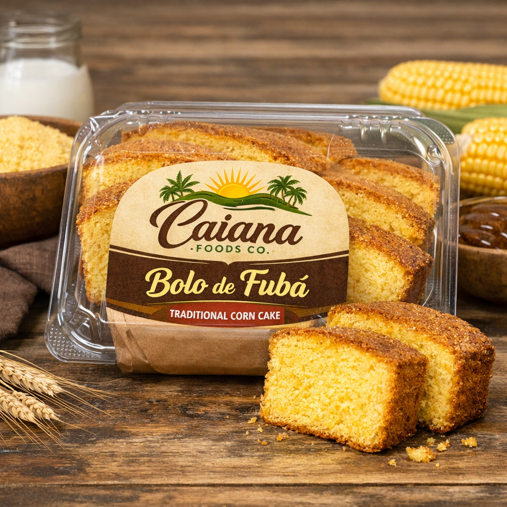 Bolo de Fubá — Traditional Corn Cake